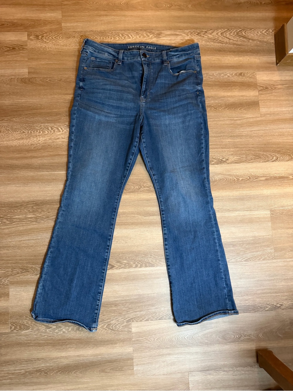 American Eagle Outfitters Medium Blue Flare Jeans